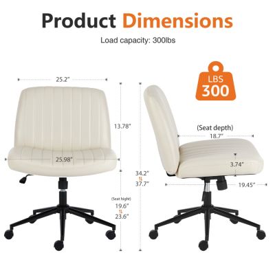 Criss Cross Office Chair with Wheels Comfort, Versatility, and Style