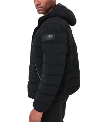 Men's Rail Quilted Hood Puffer Jacket