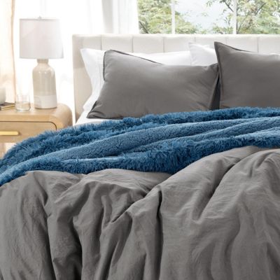 Ultra-Soft Sand washed Queen Duvet Cover & Sham Set