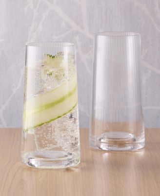 Empire Clear Highball Tumblers, Set of 2