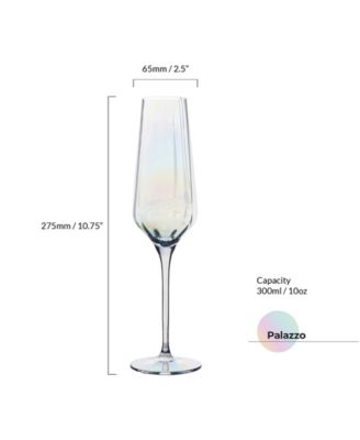 Palazzo Champagne Flutes, Set of 2