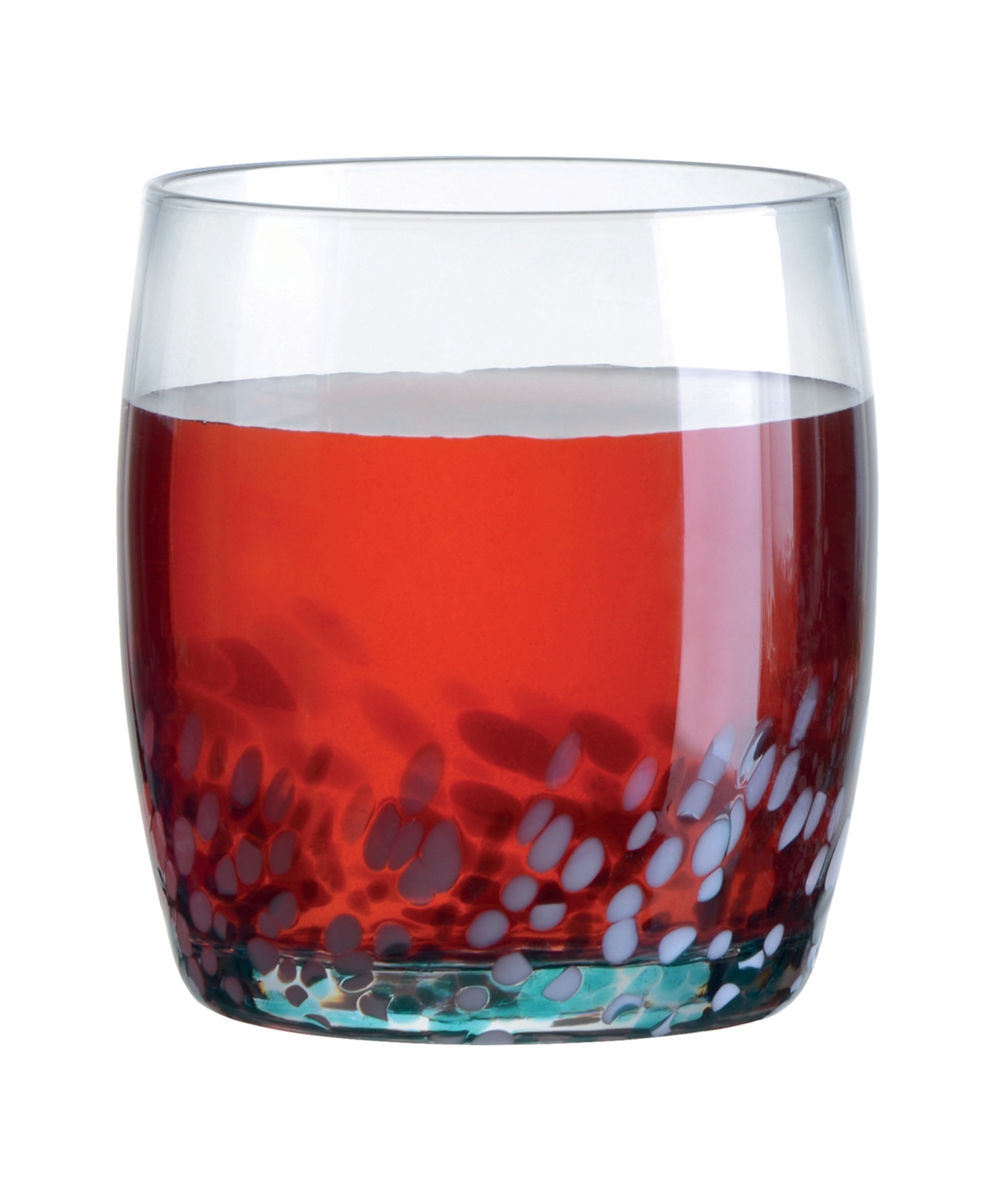 Anton Studio Designs Set Of 4 Speckle Dof Tumblers In Multicolor