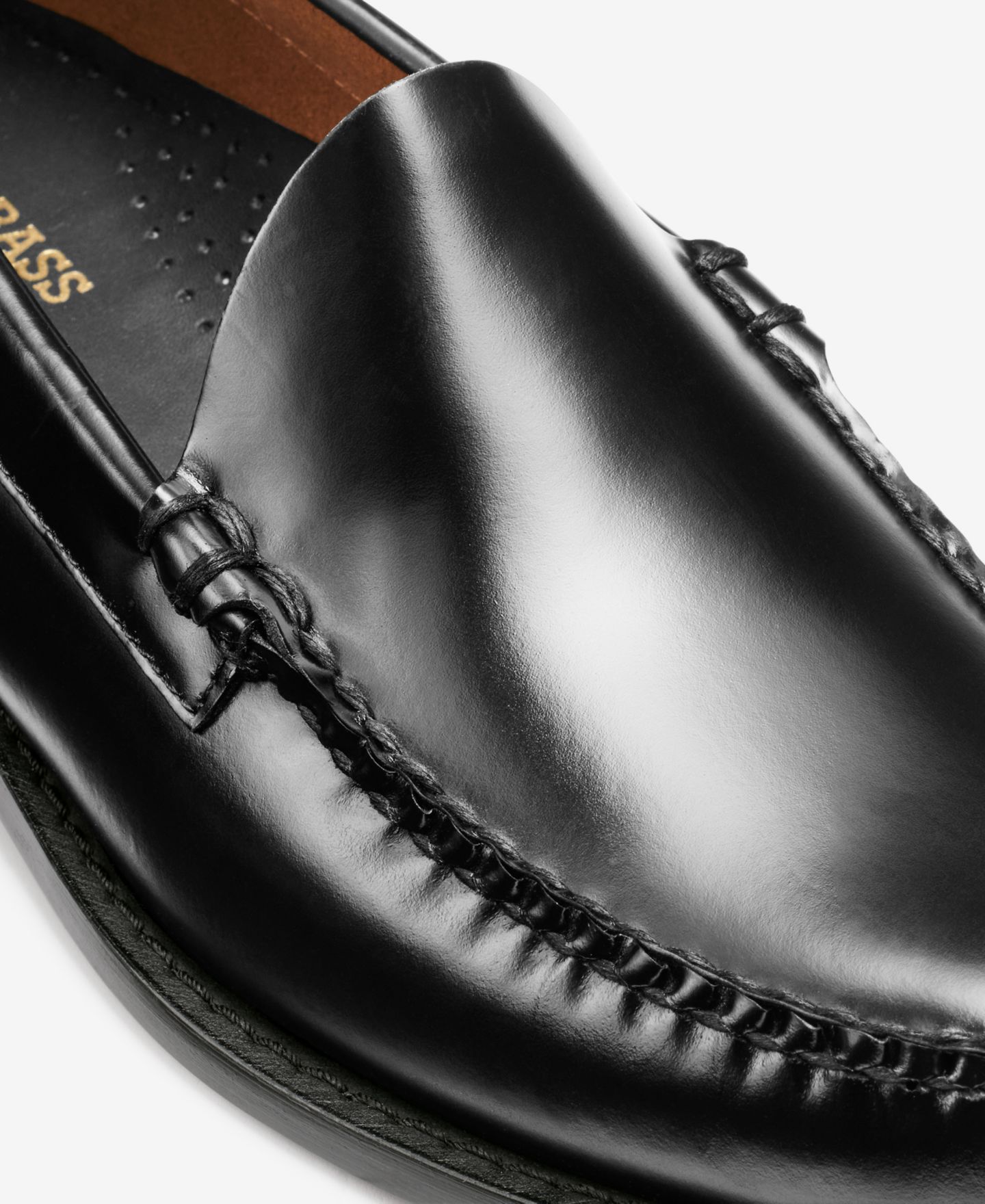 Мужские туфли G.H.BASS GH Bass Venetian Weejuns® Loafer, цвет: Чёрный — фото 7