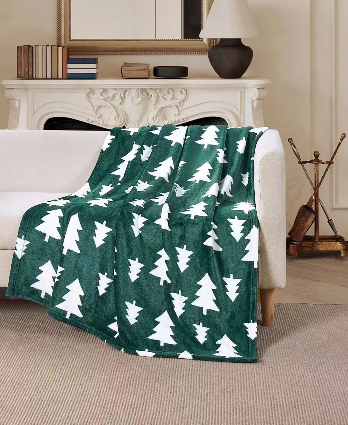 Videri Home Closeout!  Plush Throw, 50" X 60", Exclusively At Macy's In Holiday Forest