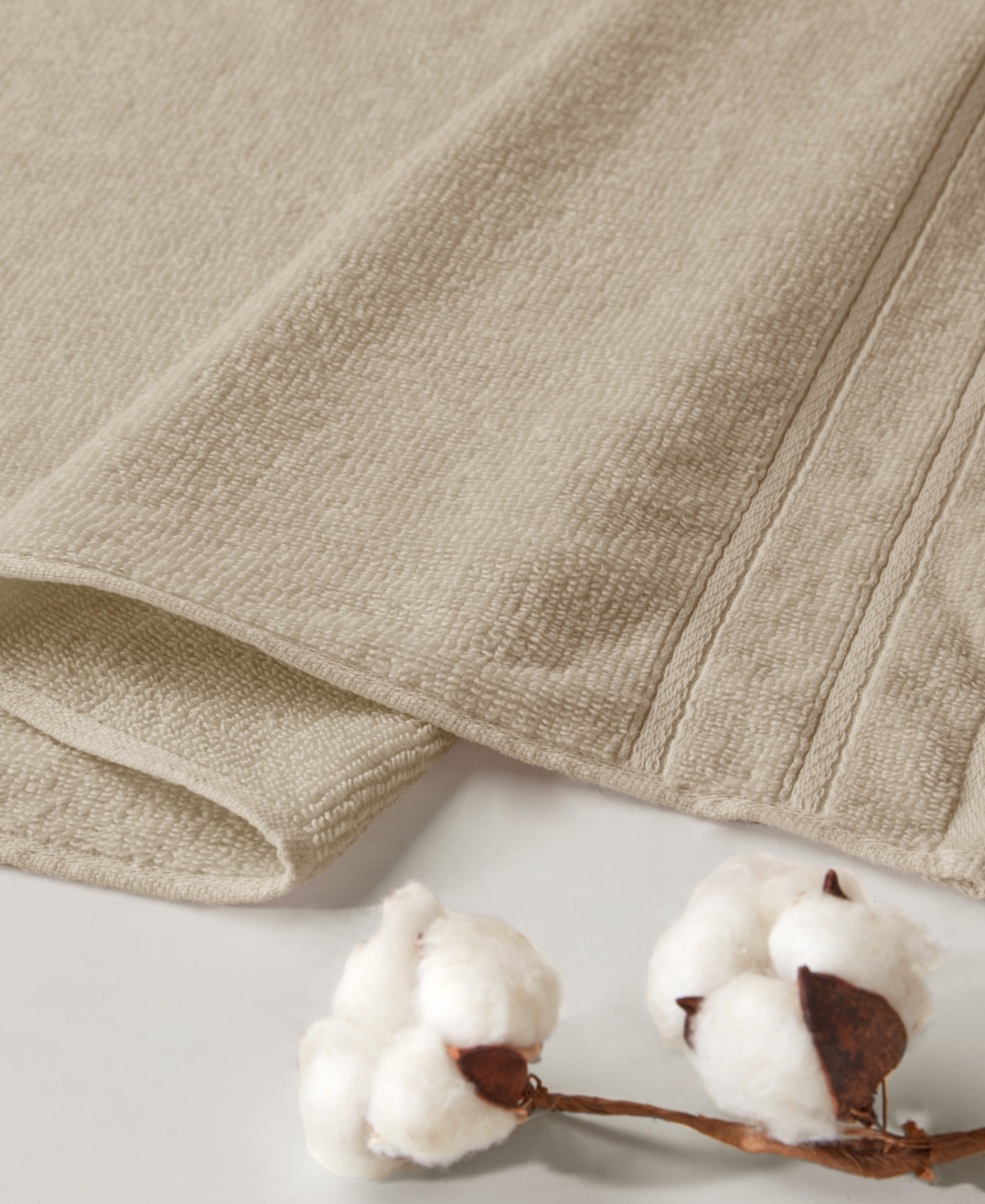 510 Design Essential Quick Dry Cotton 4-pc. Bath Towel Set In Beige