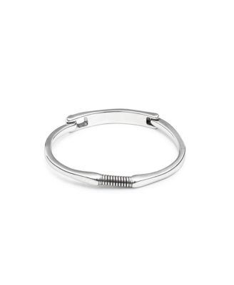 UNOde50 Rigid Sterling Silver Beret Clasp Rigid Bracelet 26190₽