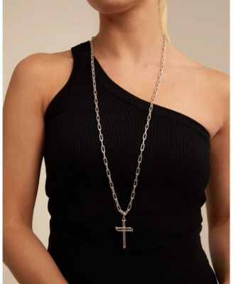 Big Cross Metal Alloy Charms