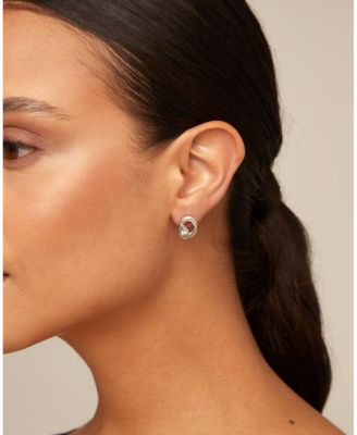 Metal Alloy Stud Earrings