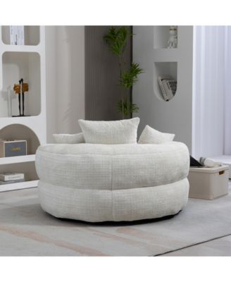 Ultra-Spacious Comfort Swivel Chair