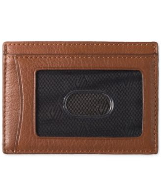 Johnston - Murphy Мужской футляр для карточек Weekender из галечной кожи от Johnston - Murphy 6990₽
