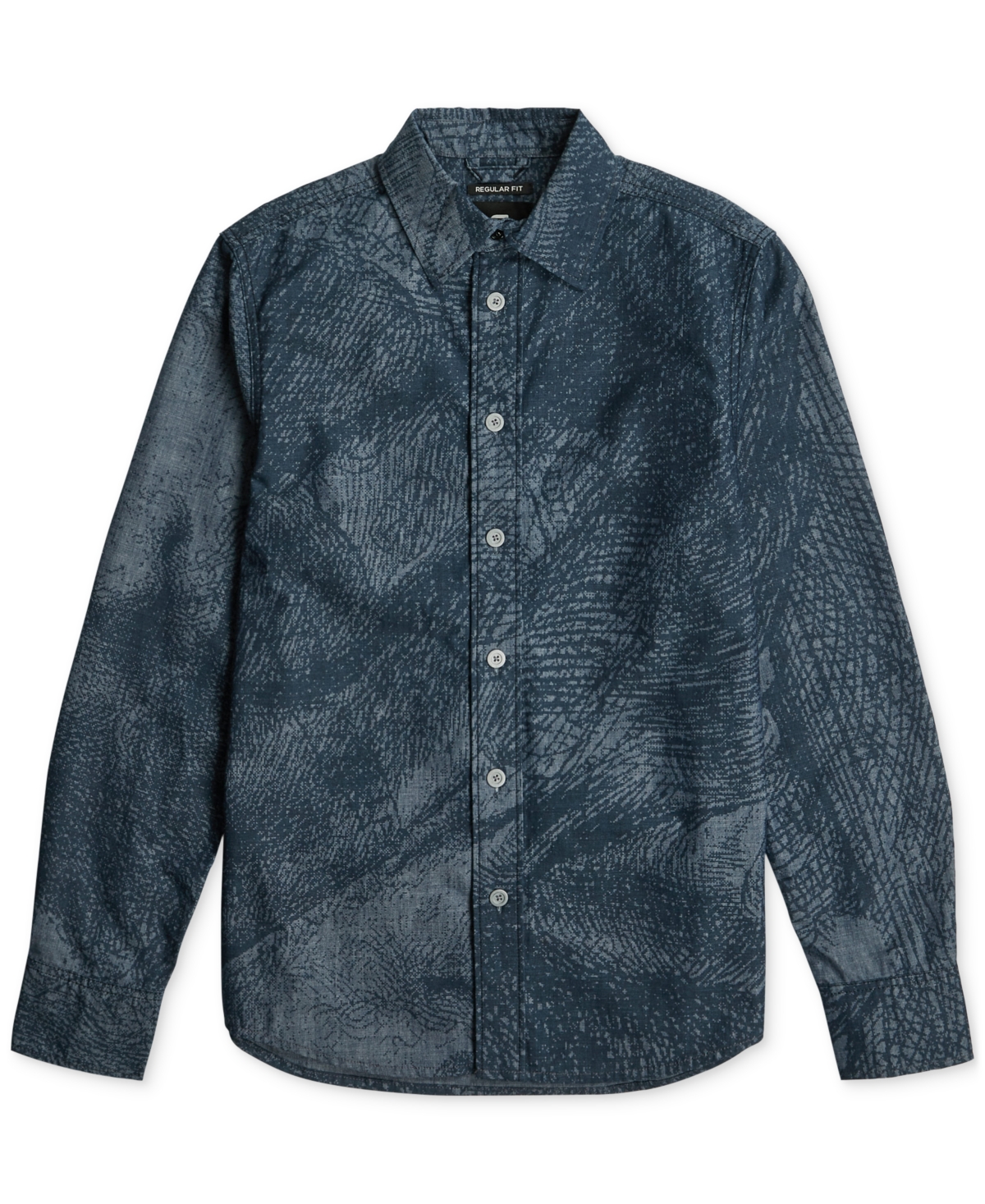 Men's Textured Denim Shirt - Rembrandt