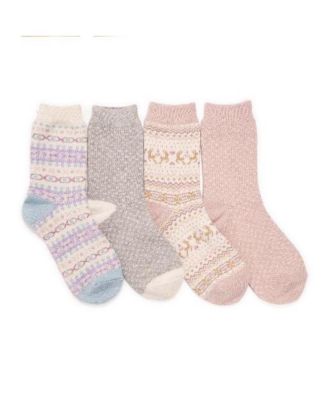 Women's 4 Pack Holiday Boot Socks