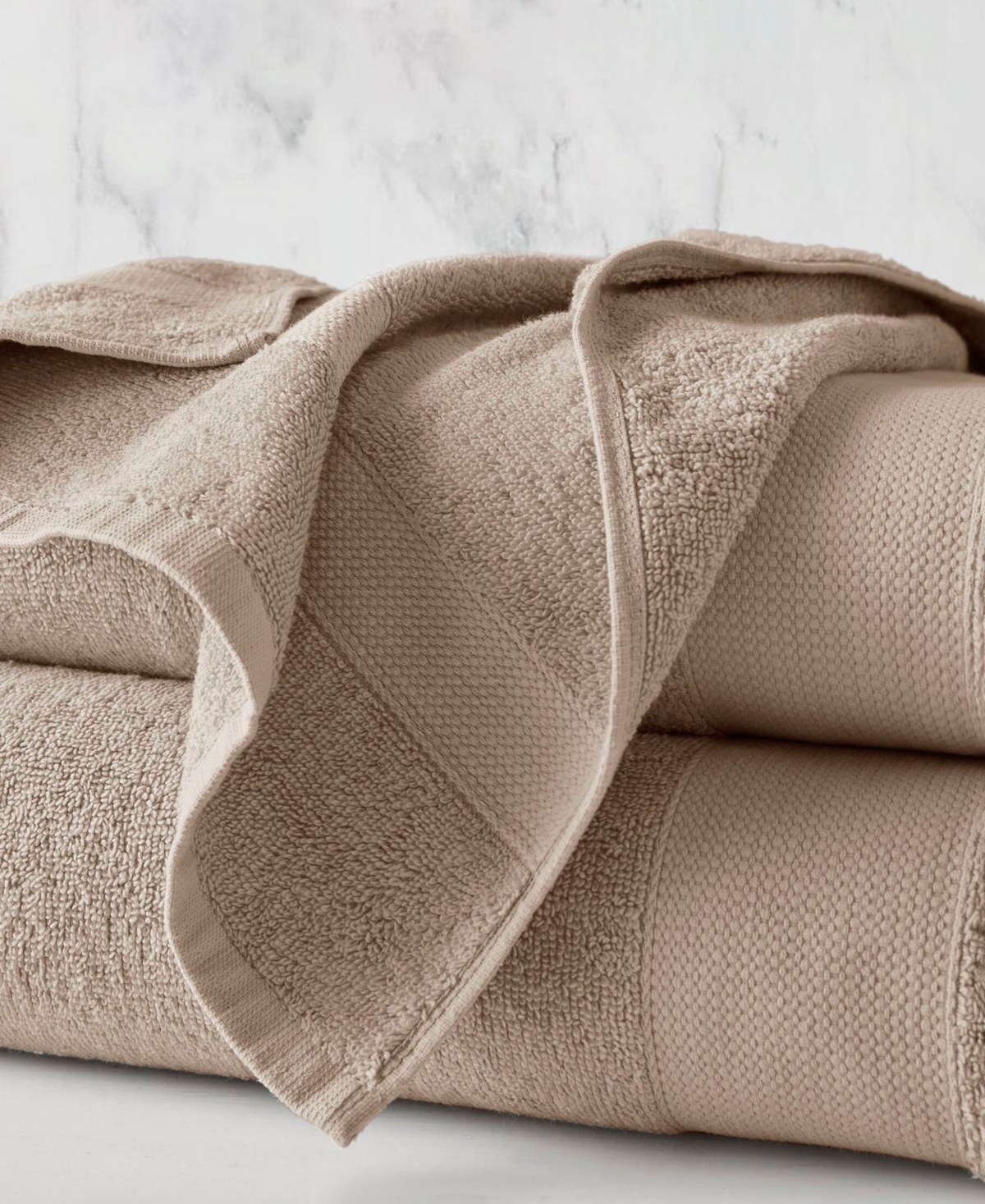 510 Design Premium Turkish Cotton Plush 2-pc. Bath Towel Set In Beige