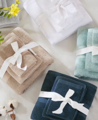 510 Design Premium Turkish Cotton Plush Bath Towel Set In Seafoam