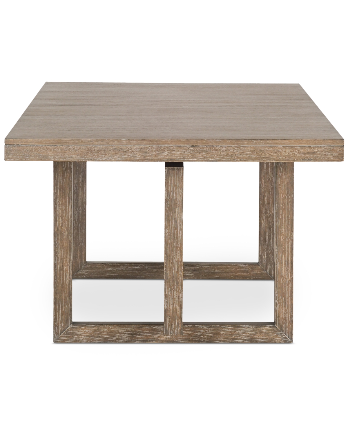 Macy's Portmore Rectangular Dining Table, Created For  In Brown