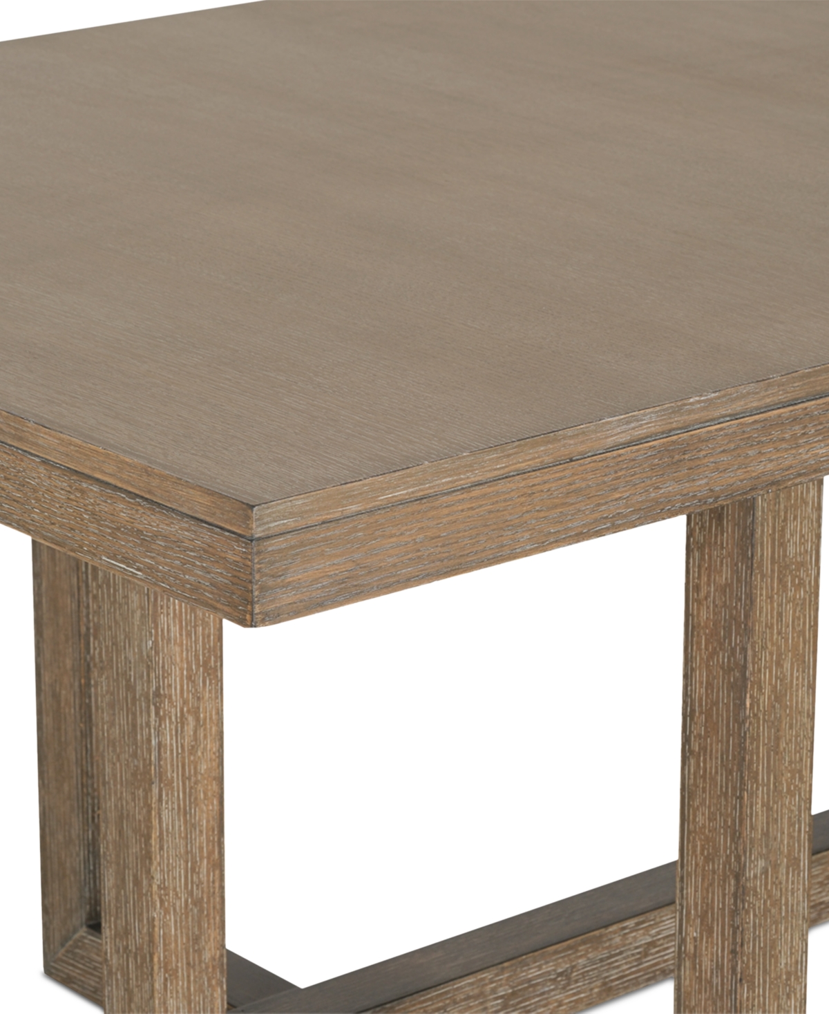 Macy's Portmore Rectangular Dining Table, Created For  In Brown