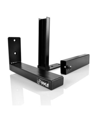 Universal Wall Mount Sound Bar Speaker Brackets, Adjustable Center Channel Hanging Mounts