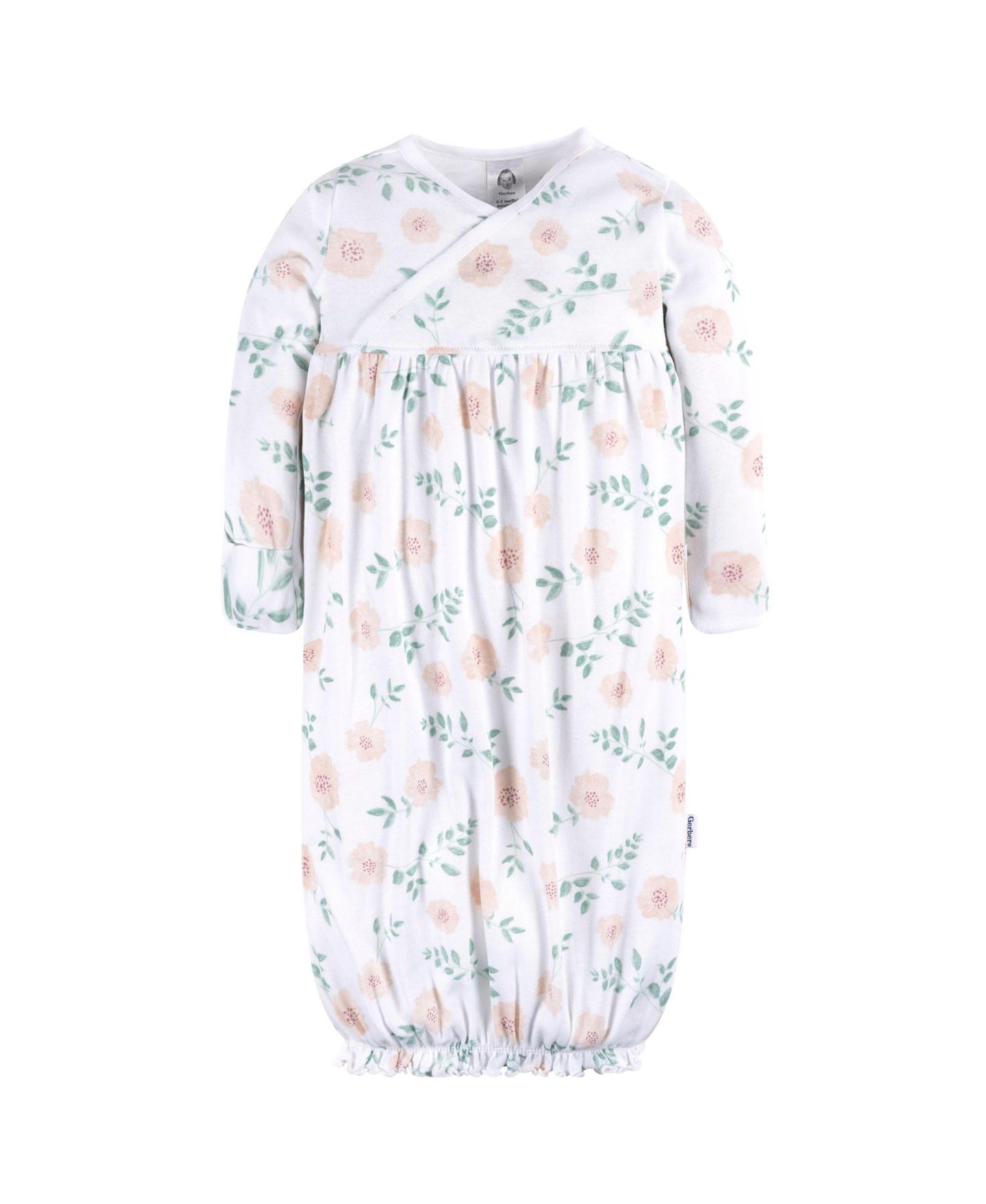 Перчатки Gerber Gowns with Mitten Cuffs, 4-Pack для девочек-малышей, цвет: Mama's Mini — фото 8