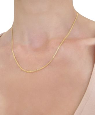 Bismark Link 18 Chain Necklace in 14k Gold