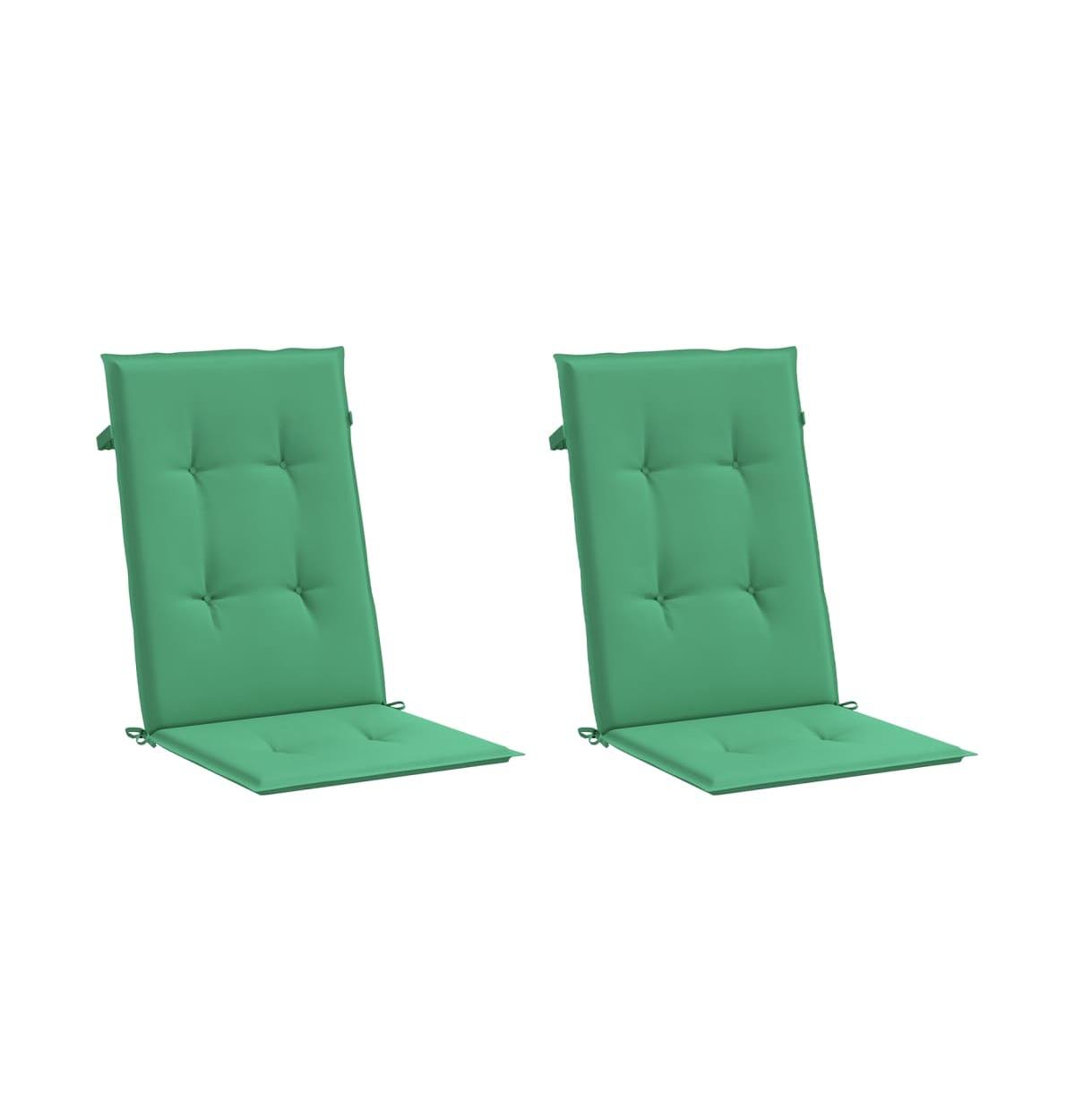 vidaXL Garden Highback Chair Cushions 2 pcs47.2