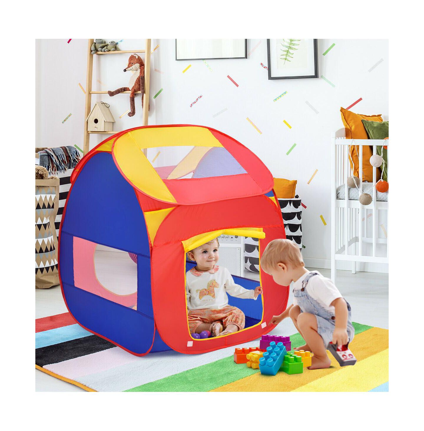 Детская игрушка HONGGE Portable Kid Play House Toy Tent with 100 Balls — фото 9