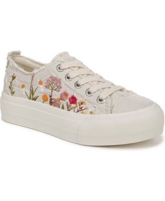 Blowfish Malibu - Sadie-Sun Embroidered Lace Up Platform Sneakers