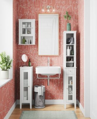 Prescott Slim Single Door Floor Cabinet