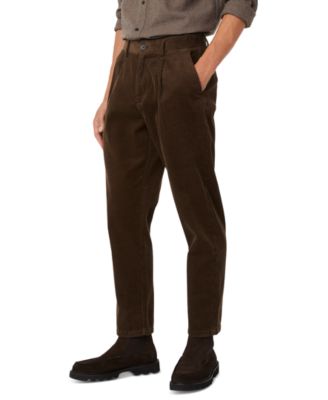 Мужские плиссированные вельветовые брюки Jamie зауженного кроя Frank And Oak от Frank And Oak 25890₽