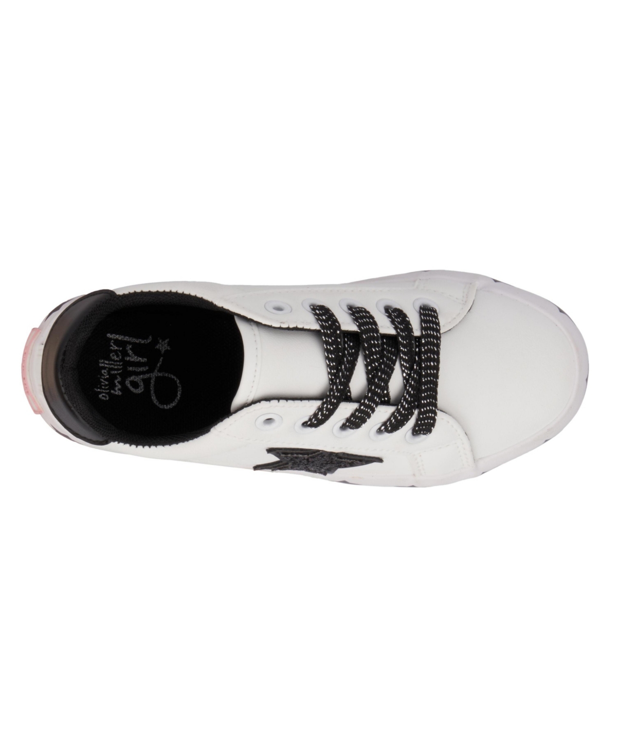 Olivia Miller Little Girls Super Starr Low Top Sneakers