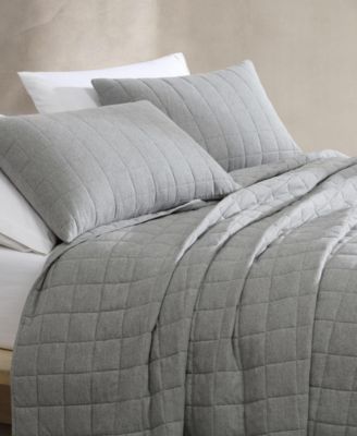 CLOSEOUT! Melange Flannel Sham Pair, King