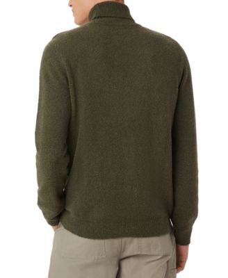 Фрэнк и Оук Frank And Oak Мужской свитер-водолазка из букле с высоким воротом