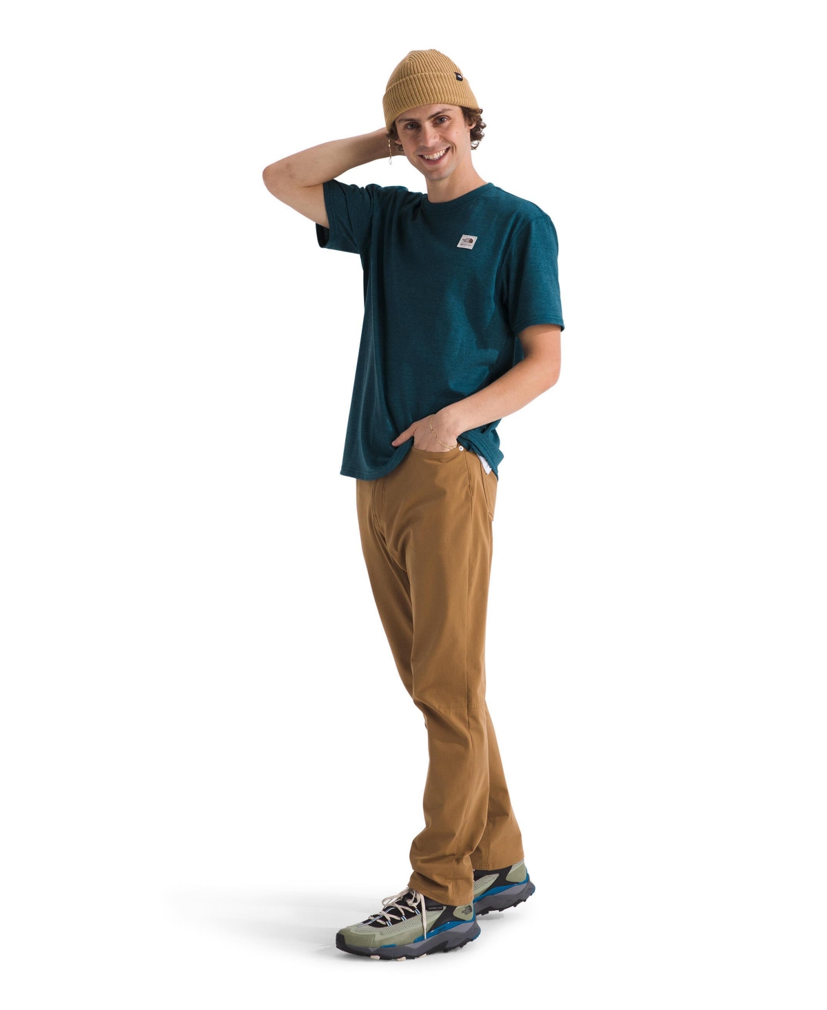 The North Face Men's Heritage Logo Patch Pocket T-Shirt