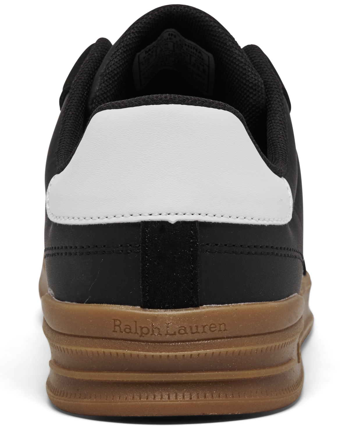 Polo Ralph Lauren Big Kids Heritage Court Ii T-Toe Casual Sneakers from Finish Line -White