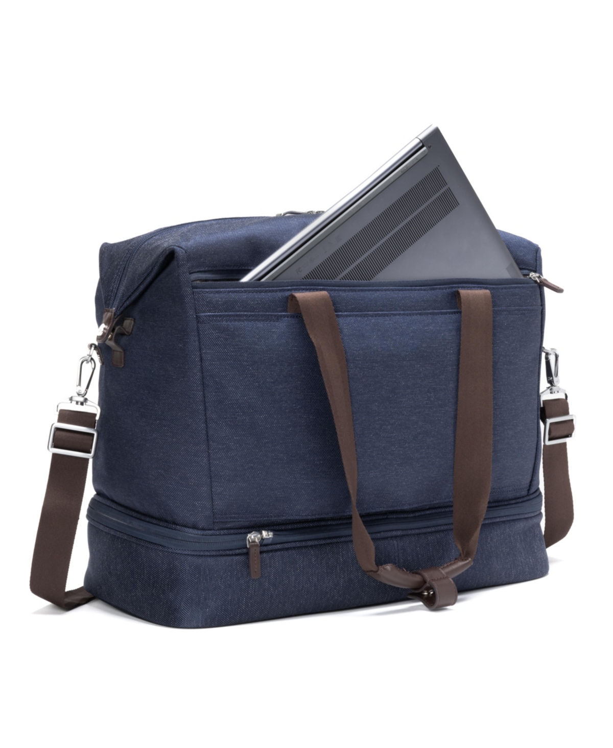 Travelpro Platinum Elite Drop-bottom Weekender In True Navy