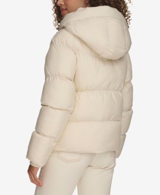 Women's Quilted Hooded Puffer Jacket