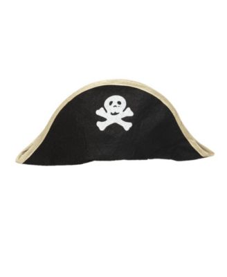 Kids Costume Pirate Hat - Black