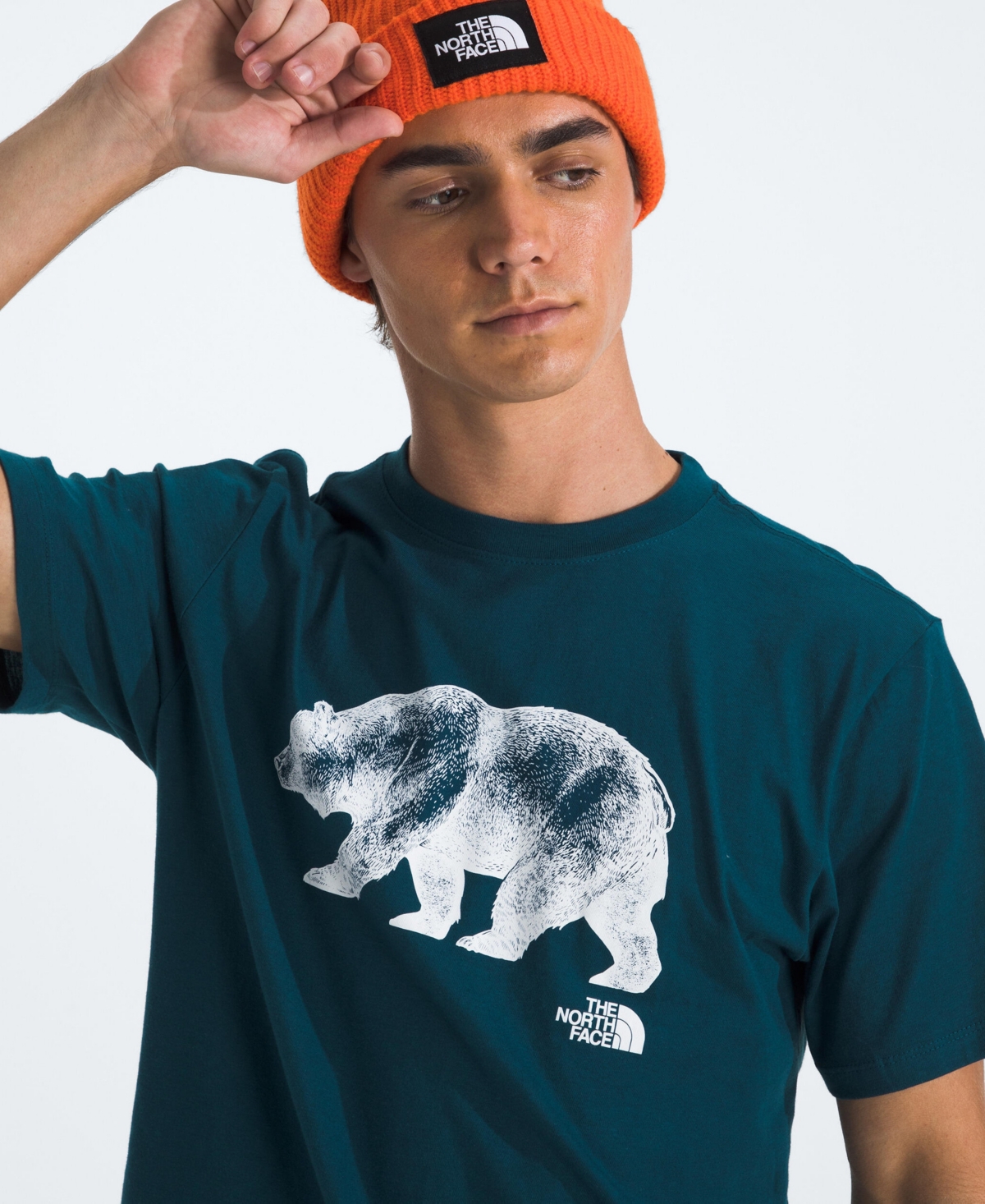 The North Face Men's Bear On The Move Standard-Fit Graphic T-Shirt