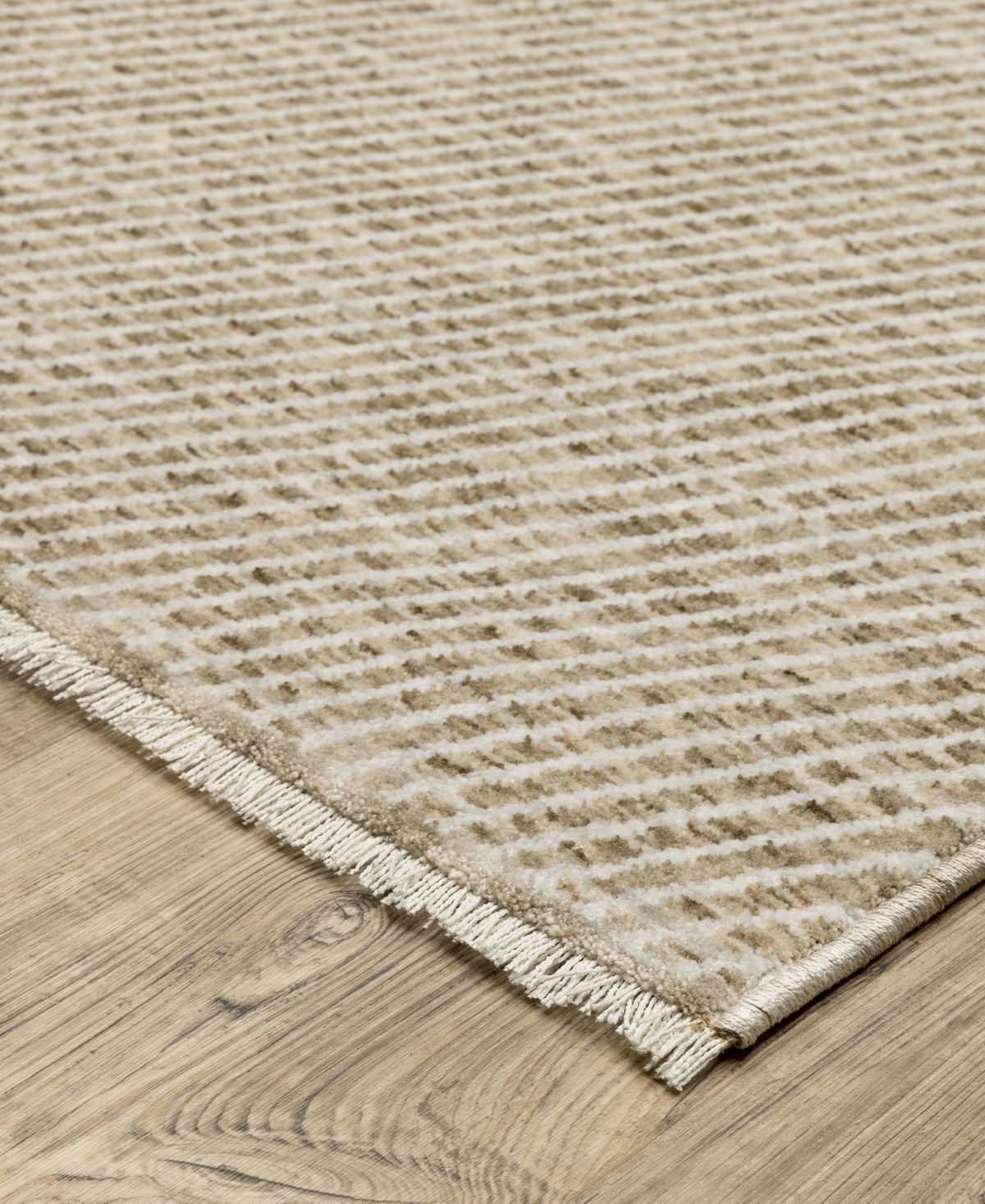 Oriental Weavers Echo Ech10 3'3"x5' Area Rug In Beige