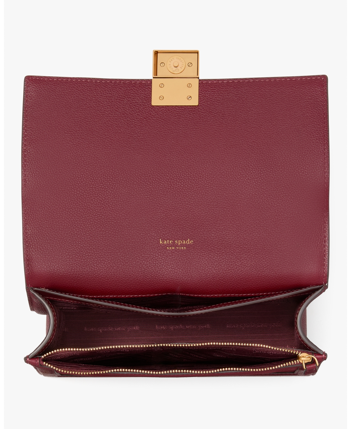 Kate Spade New York Women's Deco Pebbled Chain Small Shoulder Bag