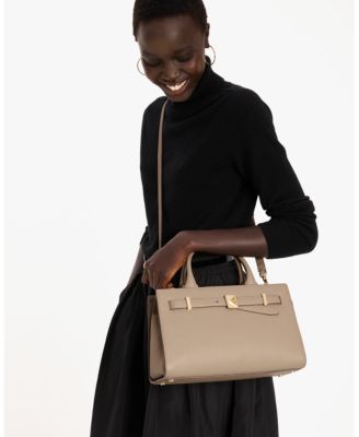 kate spade new york Women's Deco Pebbled Medium Satchel Bag