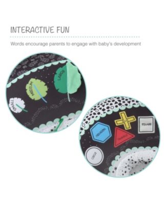 Montessori Play Ring for Babies, Activity Center for Baby & Sensory Center for Sitting Up