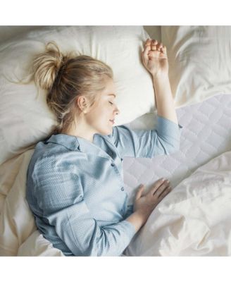 3" Gel-Infused Memory Foam Mattress Topper with Removable & Washable Cover