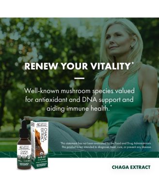 Chaga Extract - Immune System Support Supplement - Chaga Mushroom for Antioxidant Activity Support - Liquid Dietary Mushroom Supplement
