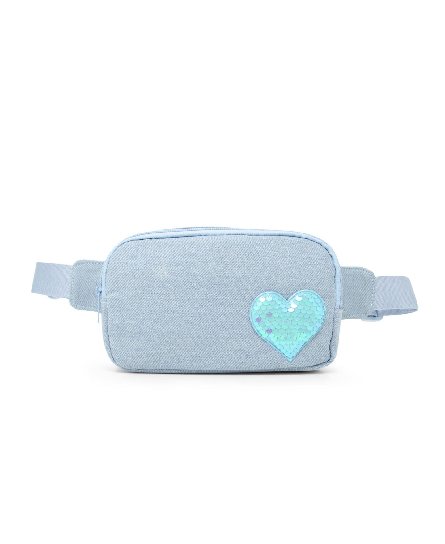 Сумка Tiny Treats + Zomi Gems Sequin Heart Belt, Blue для девочек — фото 1
