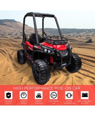 12V Kids UTV with Music, Lights, MP3/USB, Suspension,