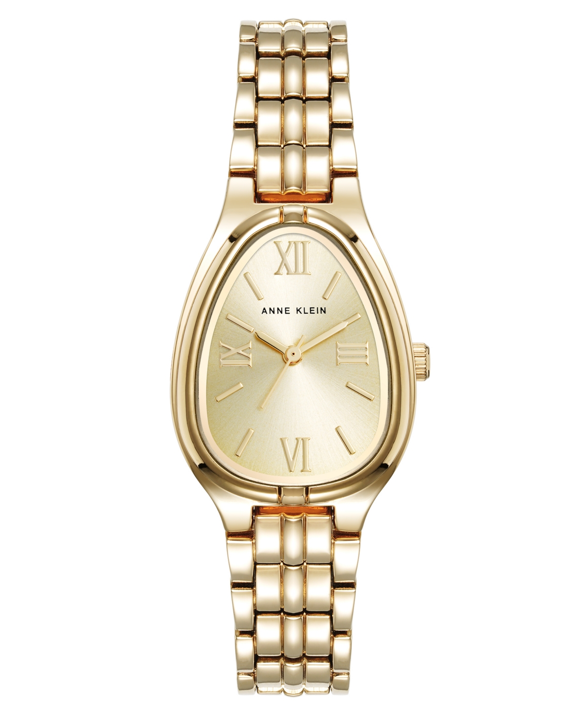Anne Klein Women's Quartz Vintage Gold-Tone Alloy Metal Watch, 25mm