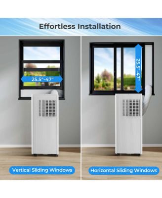 7100 BTU (10000 BTU ASHRAE) Portable Air Conditioner 3-in-1 10000 BTU AC Unit with Dehumidifier & Cool &Fan