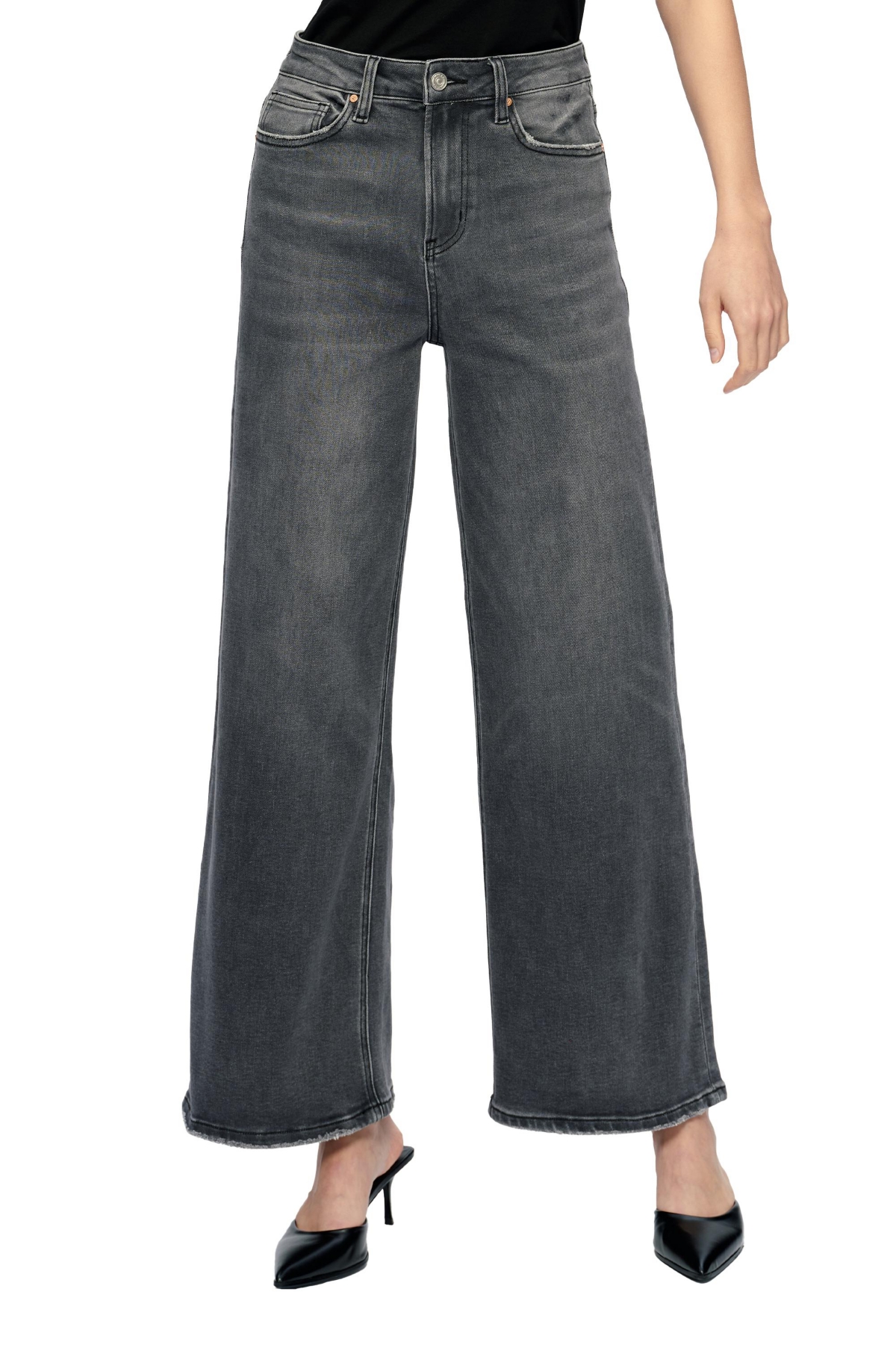 BAYEAS WOMEN'S JUDY HIGH RISE WIDE LEG JEANS 