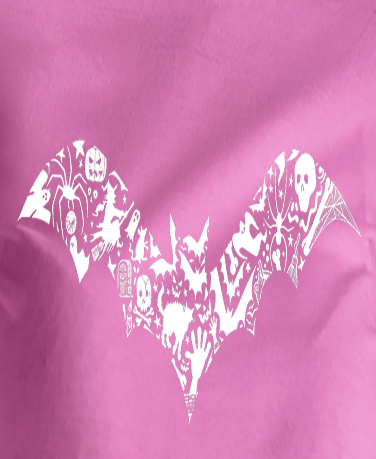 La Pop Art Women's Bat Pics Art Crew Neck T-Shirt