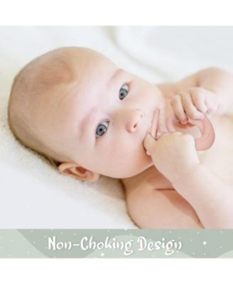 Baby Girls Teething Toys, 100% Food-Grade Silicone Teethers 0-6 Months Teether Toys 0-6 Months BPA Free Chew Toys for Sucking Needs Teething Toy